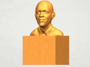 obama 3D Print Model