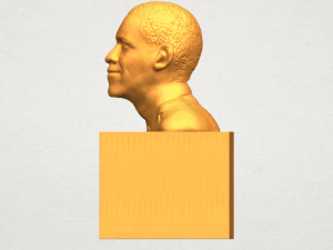 obama 3D Print Model