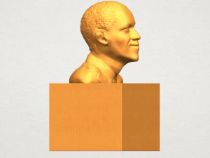 obama 3D Print Model
