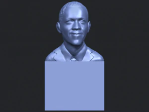 obama 3D Print Model