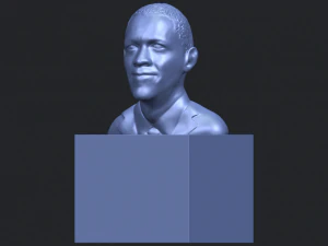 obama 3D Print Model