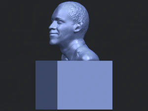 obama 3D Print Model