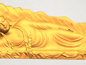 sleeping buddha 03 3D Print Model