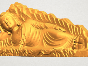 sleeping buddha 03 3D Принт Модель