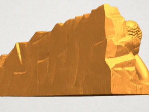 sleeping buddha 03 3D Print Model