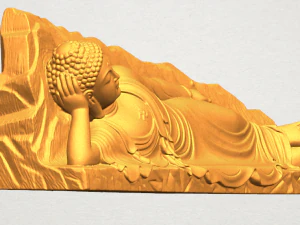 sleeping buddha 03 3D Print Model