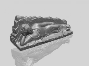 sleeping buddha 03 3D Print Model
