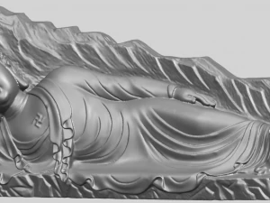 sleeping buddha 03 3D Print Model