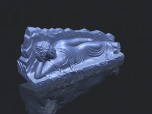 sleeping buddha 03 3D Print Model