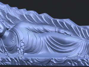 sleeping buddha 03 3D Принт Модель