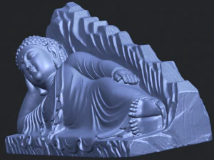 sleeping buddha 03 3D Print Model