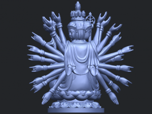 avalokitesvara bodhisattva multi hand 04 3Dプリントモデル
