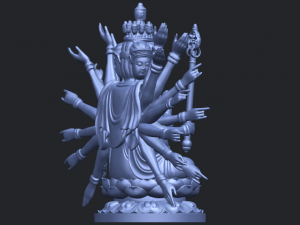 avalokitesvara bodhisattva multi hand 04 3Dプリントモデル