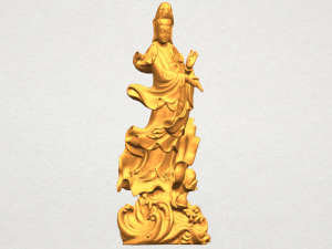 avalokitesvara bodhisattva - standing 07 3D Print Model