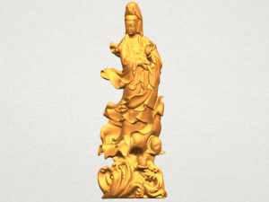 avalokitesvara bodhisattva - standing 07 Modelo de Impressão 3D