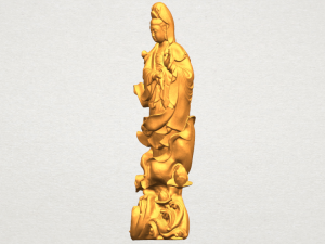 avalokitesvara bodhisattva - standing 07 Modelo de Impressão 3D