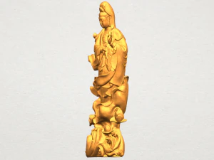 avalokitesvara bodhisattva - standing 07 3D Print Model
