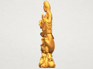 avalokitesvara bodhisattva - standing 07 3D Print Model