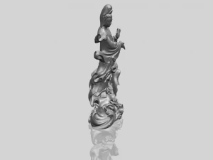 avalokitesvara bodhisattva - standing 07 3D Print Model