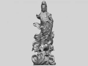 avalokitesvara bodhisattva - standing 07 3D Print Model