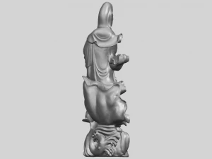 avalokitesvara bodhisattva - standing 07 3D Print Model