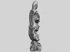 avalokitesvara bodhisattva - standing 07 Modelo de Impressão 3D