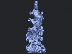 avalokitesvara bodhisattva - standing 07 Modelo de Impressão 3D