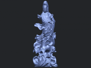 avalokitesvara bodhisattva - standing 07 Modelo de Impressão 3D