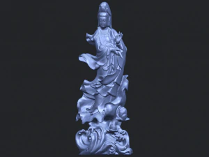 avalokitesvara bodhisattva - standing 07 3D Print Model
