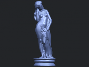 naked girl - bathing06 3D Принт Модель