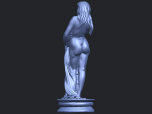 naked girl - bathing06 3D Принт Модель