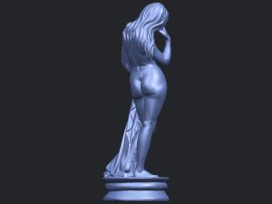 naked girl - bathing06 3D Принт Модель