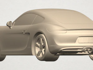 porche 01 3D Print Model