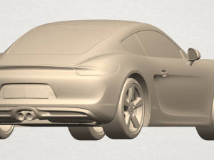 porche 01 3D Принт Модель