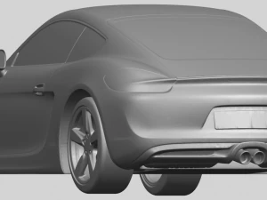 porche 01 3D Print Model