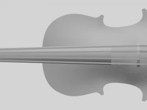 violin 3D Print Model
