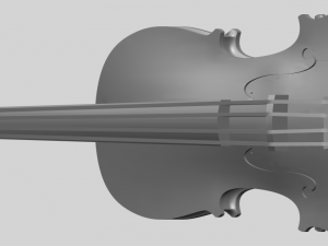 violin Modèles 3D en vedette