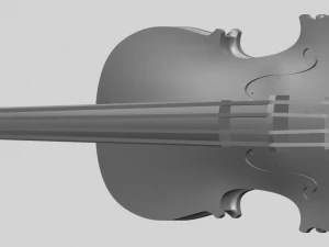 violin 3D Print Model