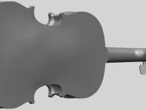 violin Modèles 3D en vedette