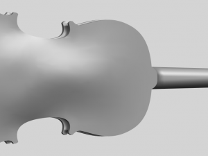 violin Modèles 3D en vedette