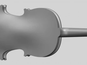 violin 3D Print Model