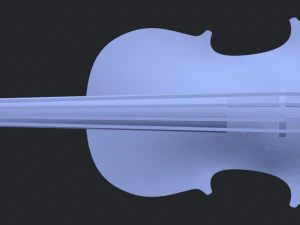 violin 3D Print Model
