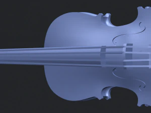 violin 3D Print Model
