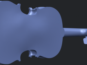 violin Modèles 3D en vedette