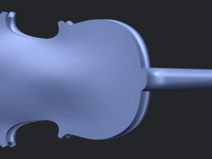 violin Modèles 3D en vedette