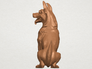 dog - wolfhound Modelo de impresión 3D