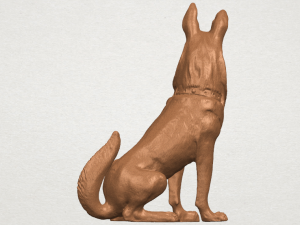 dog - wolfhound Modelo de impresión 3D