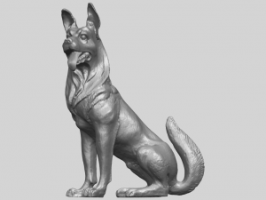 dog - wolfhound Modelo de impresión 3D