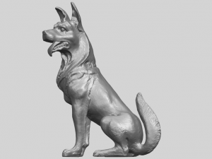 dog - wolfhound Modelo de impresión 3D