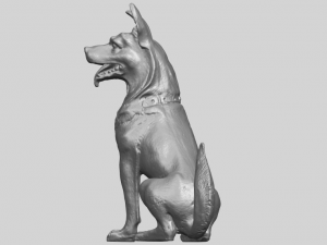 dog - wolfhound Modelo de impresión 3D